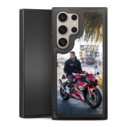 Snap Wallet Case schwarz