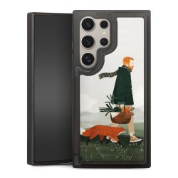 Snap Wallet Case schwarz