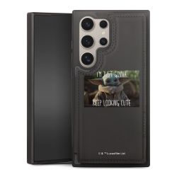 Snap Wallet Case schwarz