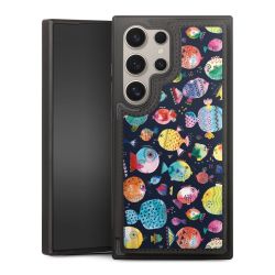 Snap Wallet Case schwarz