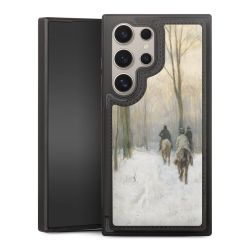 Snap Wallet Case schwarz