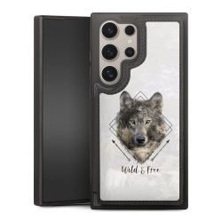 Snap Wallet Case schwarz