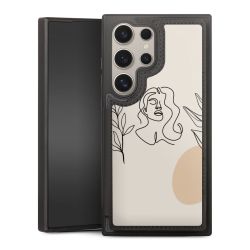 Snap Wallet Case schwarz