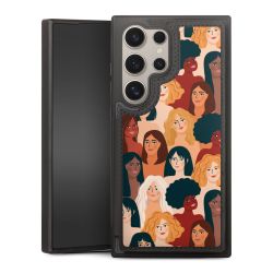 Snap Wallet Case schwarz