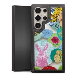 Snap Wallet Case schwarz