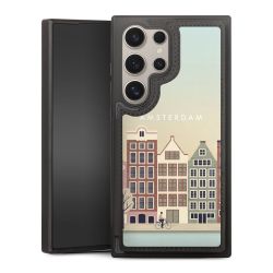 Snap Wallet Case schwarz