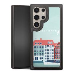 Snap Wallet Case schwarz