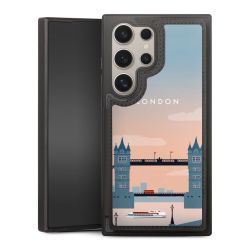 Snap Wallet Case schwarz