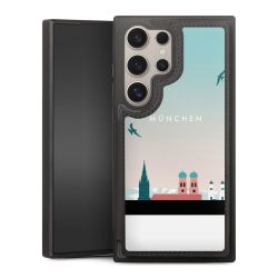 Snap Wallet Case schwarz