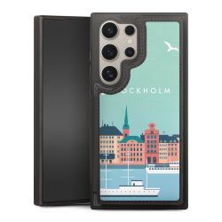 Snap Wallet Case schwarz