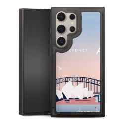 Snap Wallet Case schwarz