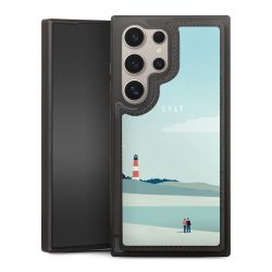 Snap Wallet Case schwarz