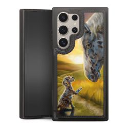 Snap Wallet Case schwarz