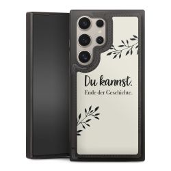 Snap Wallet Case schwarz