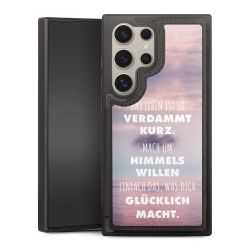 Snap Wallet Case schwarz