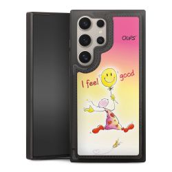 Snap Wallet Case schwarz