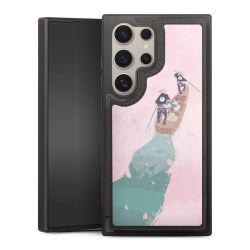 Snap Wallet Case schwarz