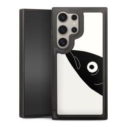 Snap Wallet Case schwarz