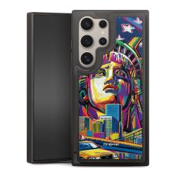 Snap Wallet Case schwarz