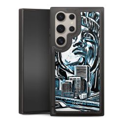 Snap Wallet Case schwarz