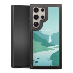 Snap Wallet Case schwarz