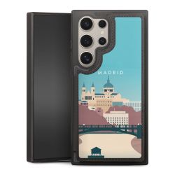 Snap Wallet Case schwarz