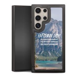 Snap Wallet Case schwarz