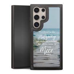 Snap Wallet Case schwarz