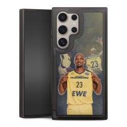 Snap Wallet Case schwarz