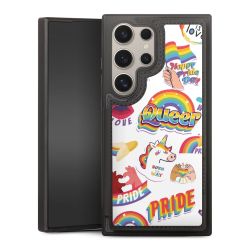 Snap Wallet Case schwarz