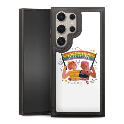 Snap Wallet Case schwarz