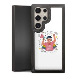 Snap Wallet Case schwarz