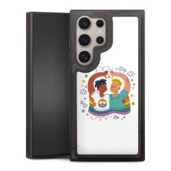 Snap Wallet Case schwarz