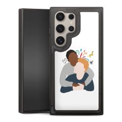 Snap Wallet Case schwarz