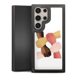 Snap Wallet Case schwarz