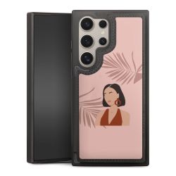 Snap Wallet Case schwarz