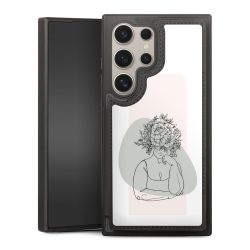 Snap Wallet Case schwarz