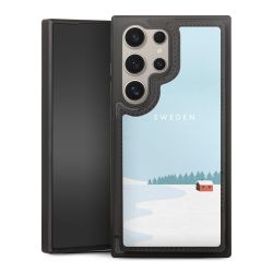 Snap Wallet Case schwarz