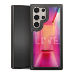 Snap Wallet Case schwarz