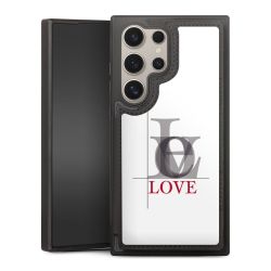 Snap Wallet Case schwarz