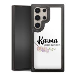 Snap Wallet Case schwarz