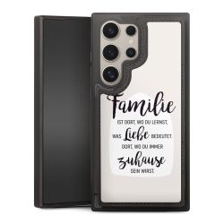 Snap Wallet Case schwarz