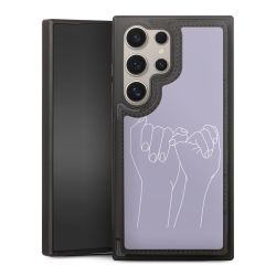 Snap Wallet Case schwarz