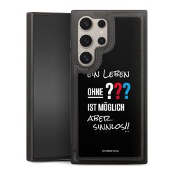 Snap Wallet Case schwarz