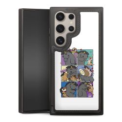 Snap Wallet Case schwarz