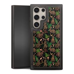 Snap Wallet Case schwarz