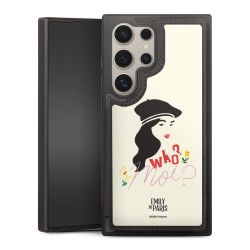 Snap Wallet Case schwarz