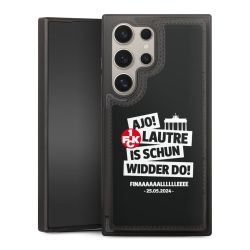 Snap Wallet Case schwarz