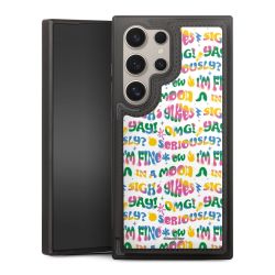 Snap Wallet Case schwarz