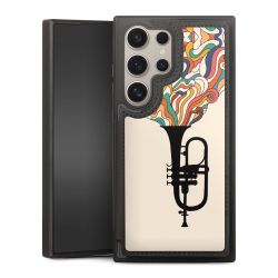 Snap Wallet Case schwarz